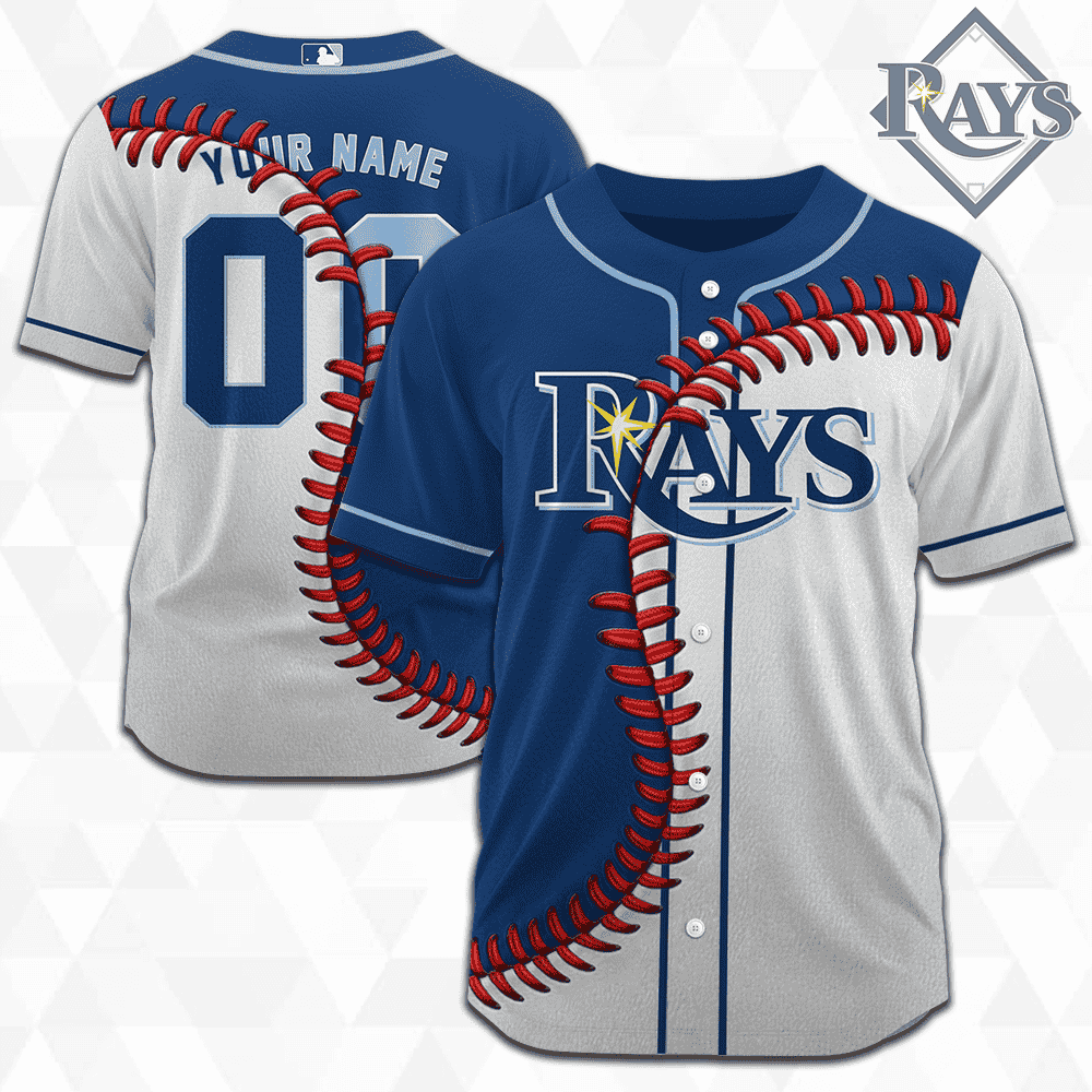 MLB Tampa Bay Rays Mix Jersey Custom Personalized Hoodie Shirt - Growkoc