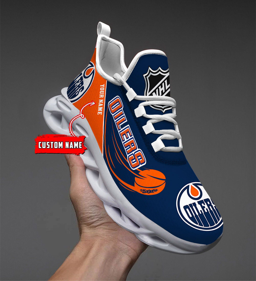 Low Price NHL Shoes Custom Edmonton Oilers Shoes For Sale – 4 Fan Shop
