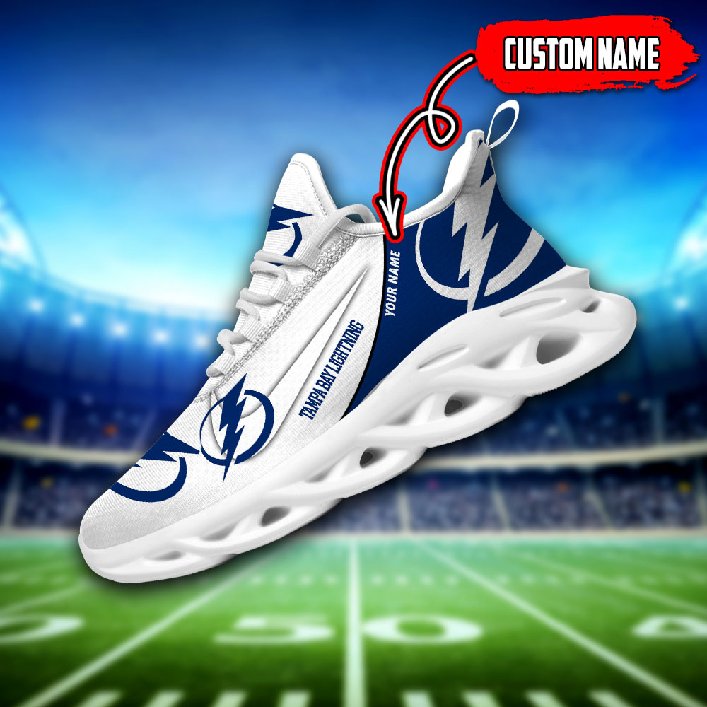 Tampa Bay Lightning Personalized Name Custom Adidas Stan Smith Shoes