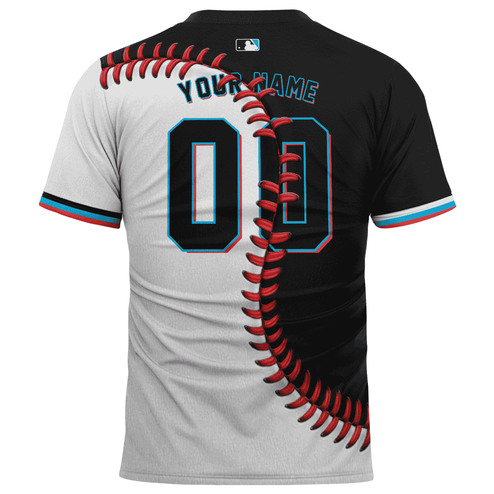 Custom Name Miami Marlins All Over Print Baseball Jersey For Fans in 2023