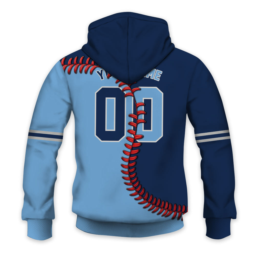 MLB Toronto Blue Jays Custom Name Number Mix Jersey Pullover Hoodie