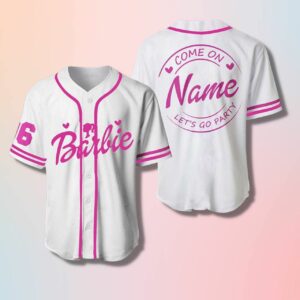 Atlanta Braves Barbie Baseball Jersey Gray - Scesy