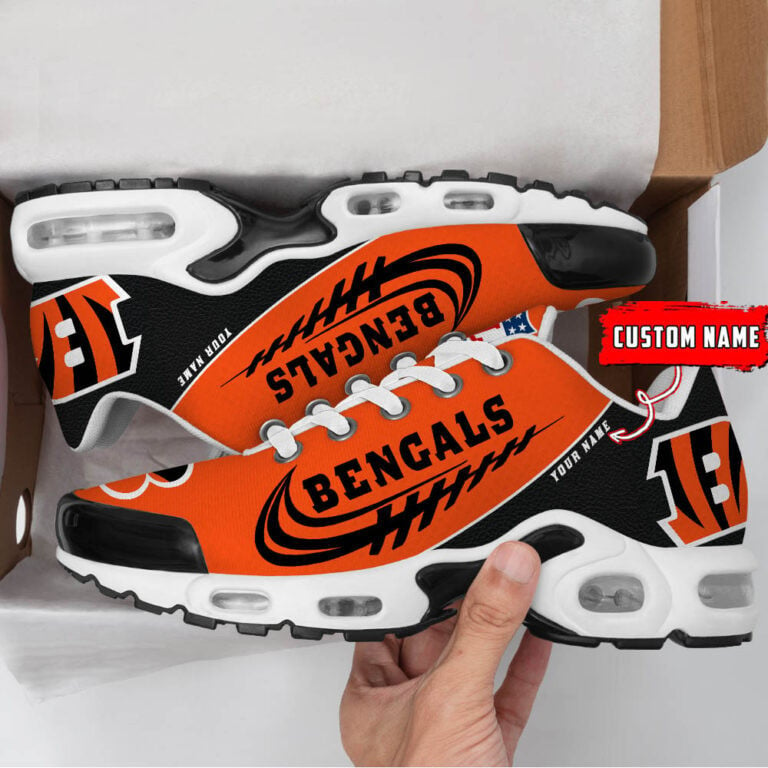 Cincinnati Bengals NFL Custom Name Max Soul Shoes Impressive Gift