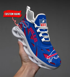 Buffalo Bills NFL Red Blue Color Max Soul Shoes