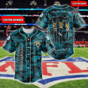 Damn Right Jacksonville Jaguars Nfl Custom Name Baseball Jersey