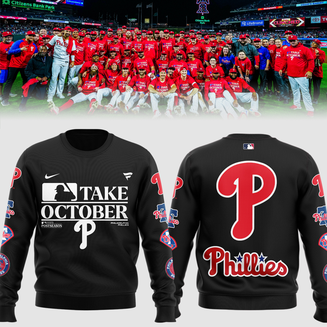 Philadelphia Phillies Fanatics Branded Black 2023 Postseason