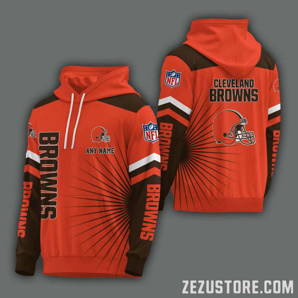 NFL Custom Name Cleveland Browns NFL 3D Hoodie Impressive Gift For Fans