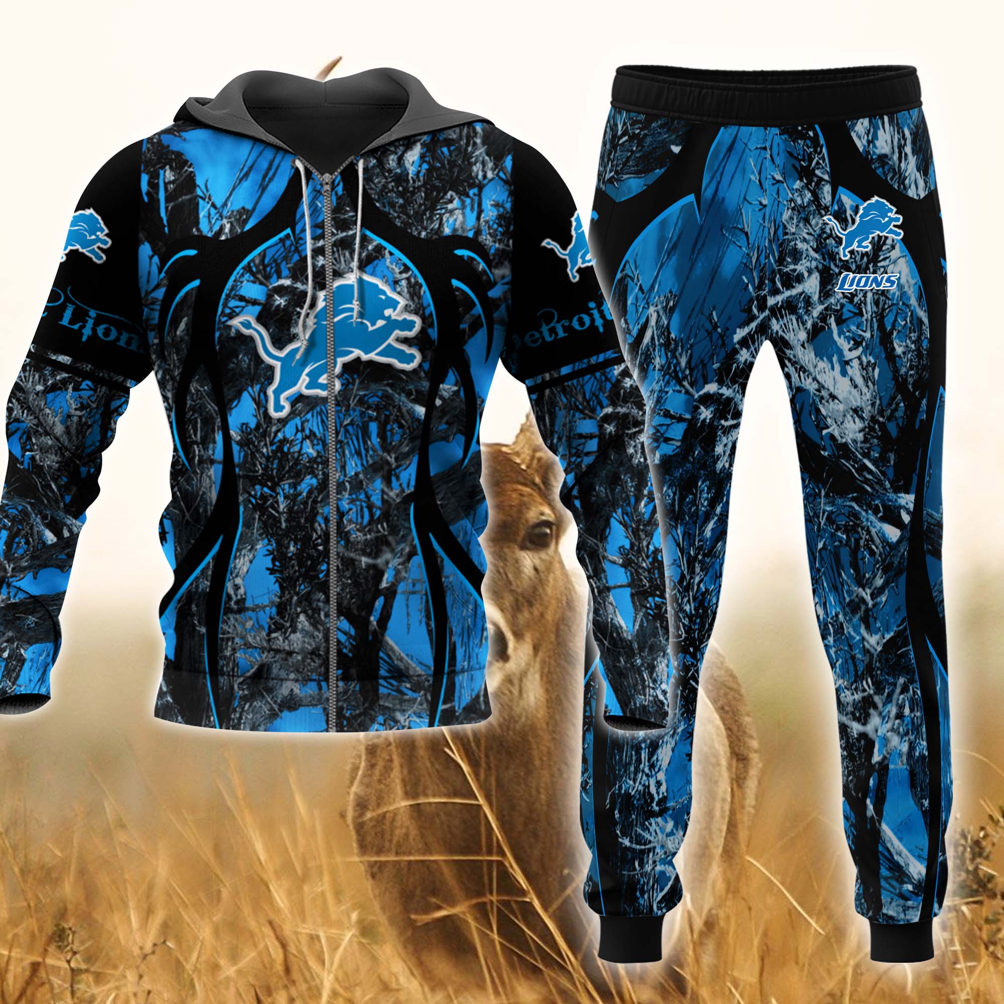 09-Dallas Cowboys-Hunting camo style-3D Hoodie,T-Shirt, Sweatshirt