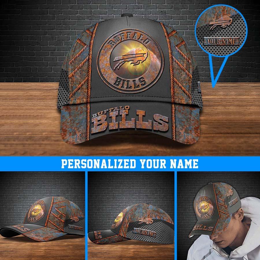 Buffalo Bills Personalized NFL Classic Cap 3D Gift For Fans