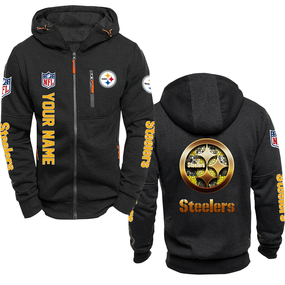 Pittsburgh Steelers-Metal NFL Personalized D63 Hoodie-SP23102327DS01 ...