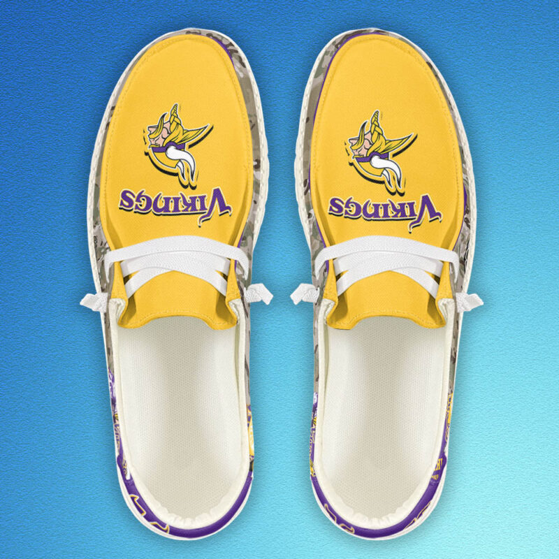 Personalized NFL Minnesota Vikings Custom Name Air Force Shoes - Tagotee